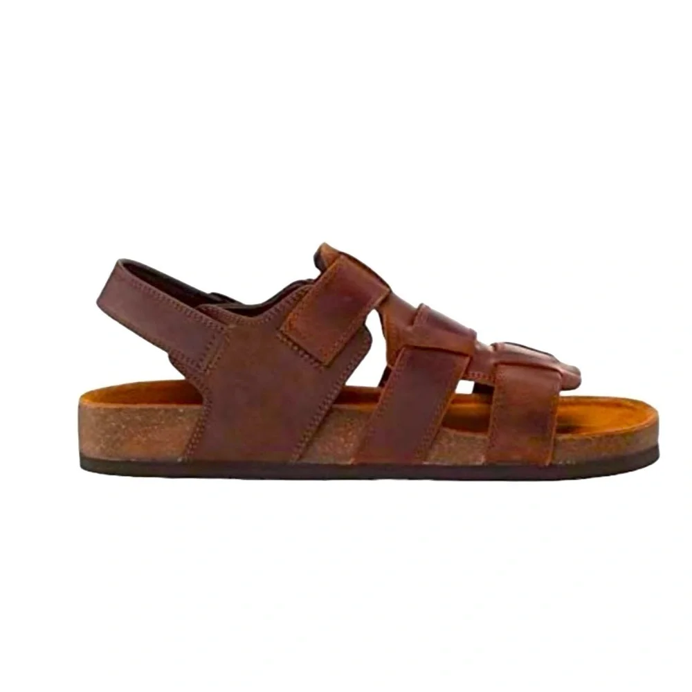 Skechers Krevon Slingback Sandal Brown Size 11